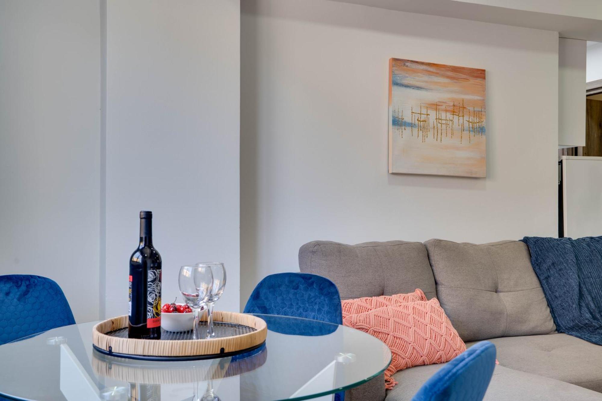 לרנקה Atlantis Apartments 50M From Makenzy Seafront מראה חיצוני תמונה