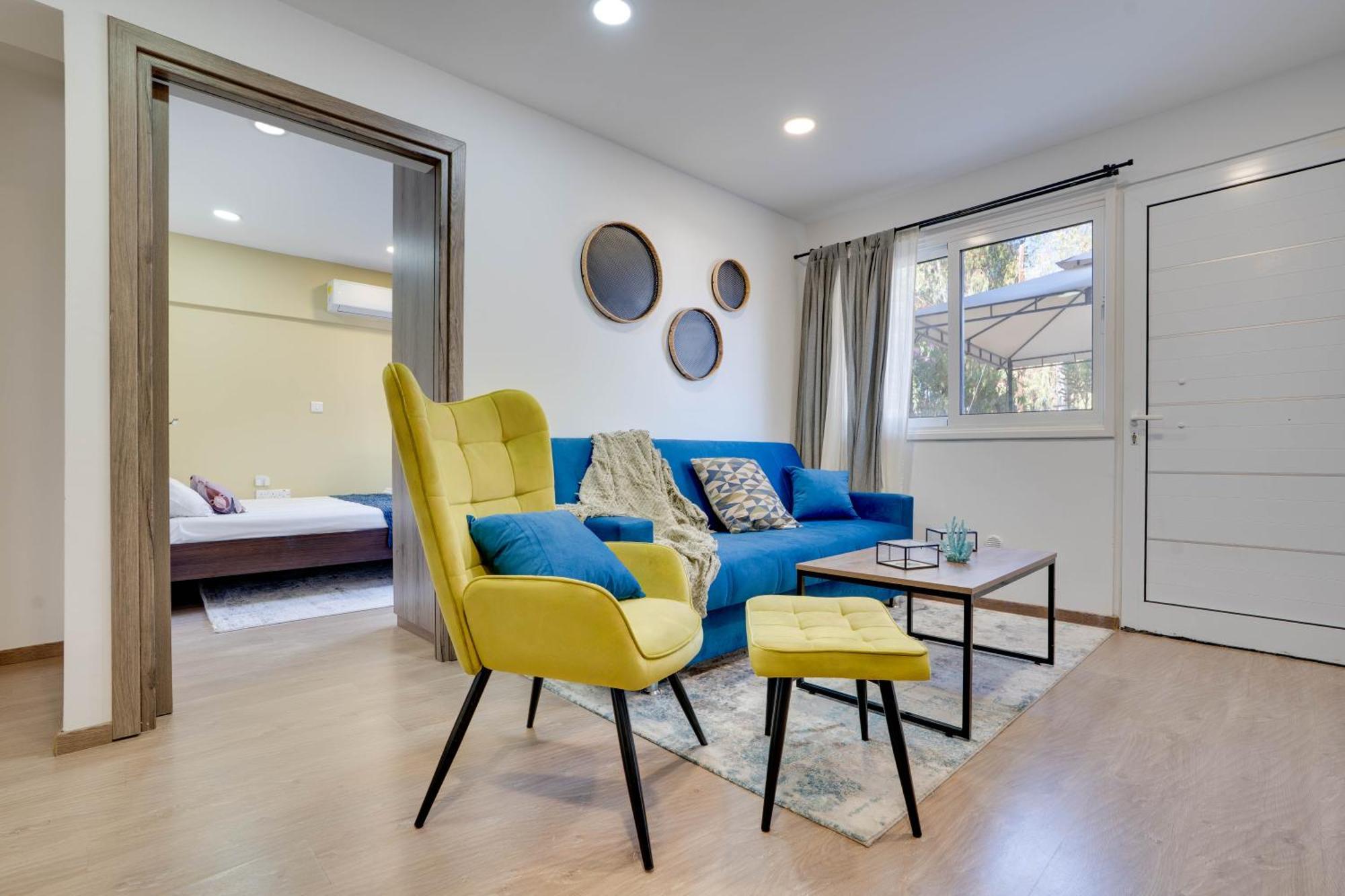 לרנקה Atlantis Apartments 50M From Makenzy Seafront מראה חיצוני תמונה